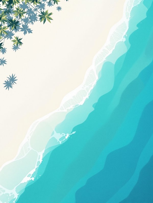 白沙滩 海报